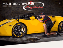 Tablet Screenshot of mauidingdoctor.com